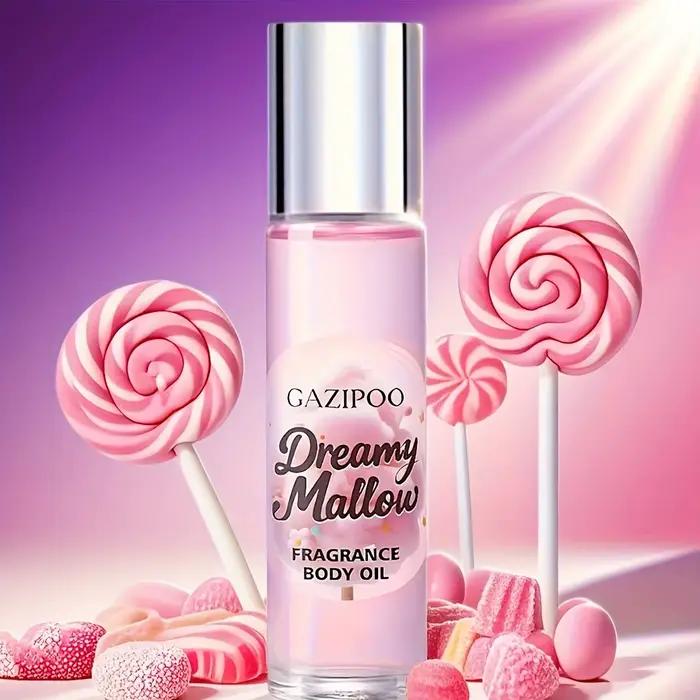 Huile parfumée élégante Candy Marshmallo 10 ml - Eau de parfum cadeau, 10 ml, parfum frais longue du