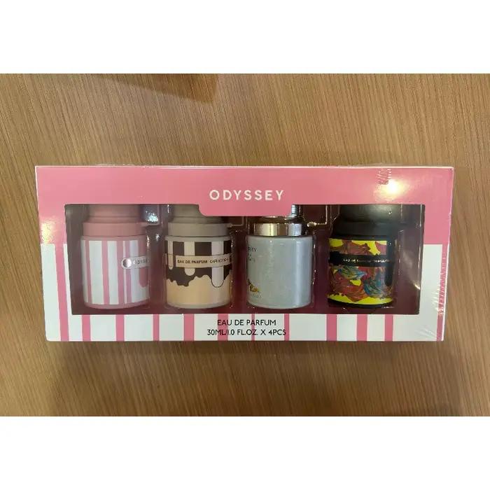 Ensemble de parfums arabes 30ml*4, collection de mini-parfums de luxe longue durée, parfum boisé ric