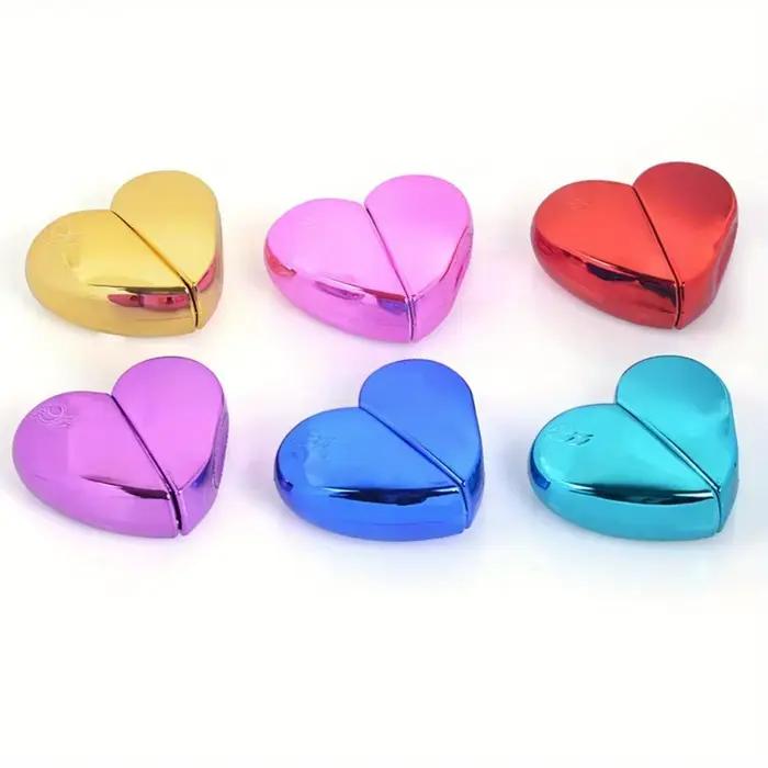 1pc 25ML voyage bouteille de parfum en forme de coeur Portable cosmétiques bouteille en verre vaporisateur bouteille en verre bouteille vide
