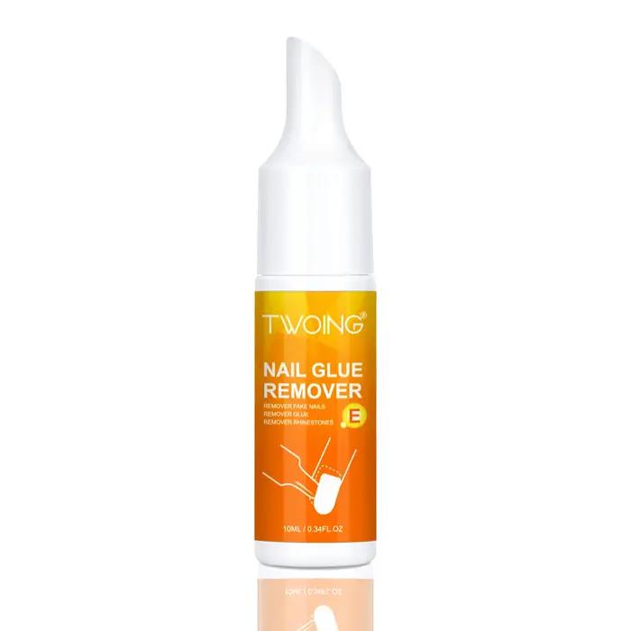 TWOING faux ongles conseils adhésifs solides dissolvant de Gel liquide pour ongles facile à adoucir dissolvant presse sur ongles Gel faux conseils outils de dissolvant