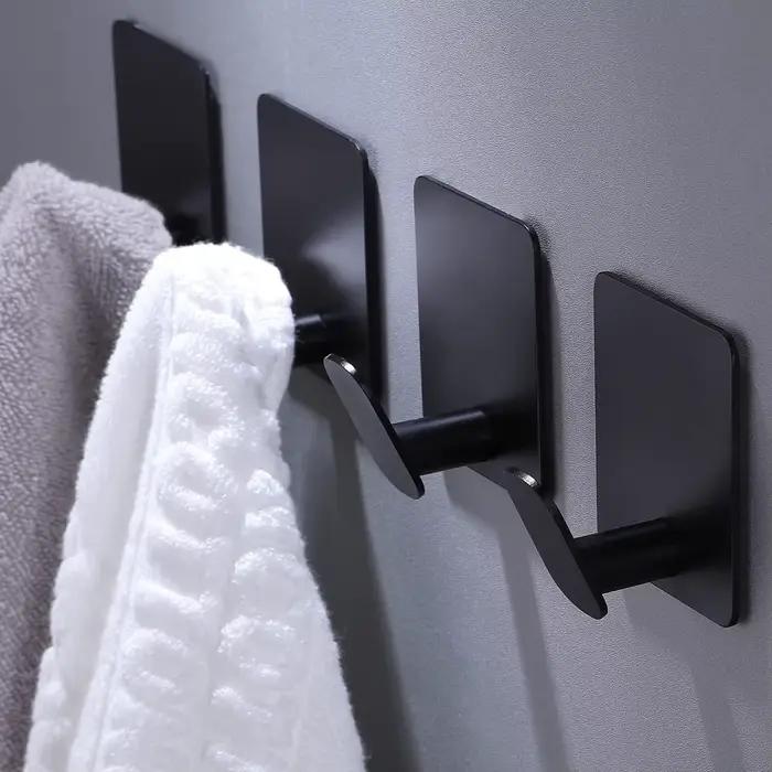 Crochet adhésif robuste et étanche dans les crochets de douche pour suspendre des serviettes
