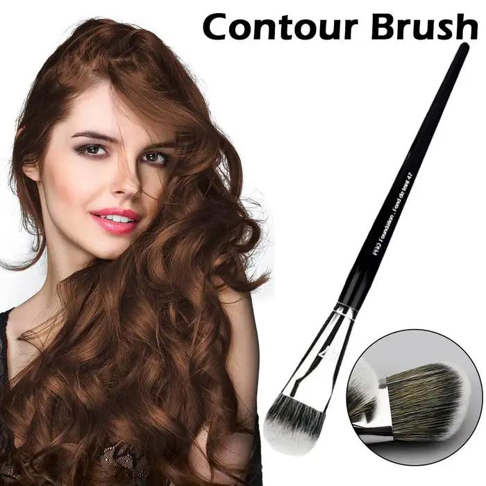 Pinceau de maquillage professionnel Sephora n°47 à angle biseauté pour fond de teint liquide, crème BB, 1/3/5/10 pièces