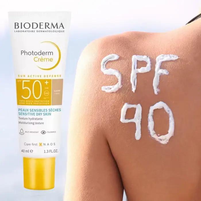 Crème solaire Non grasse SPF50 +
