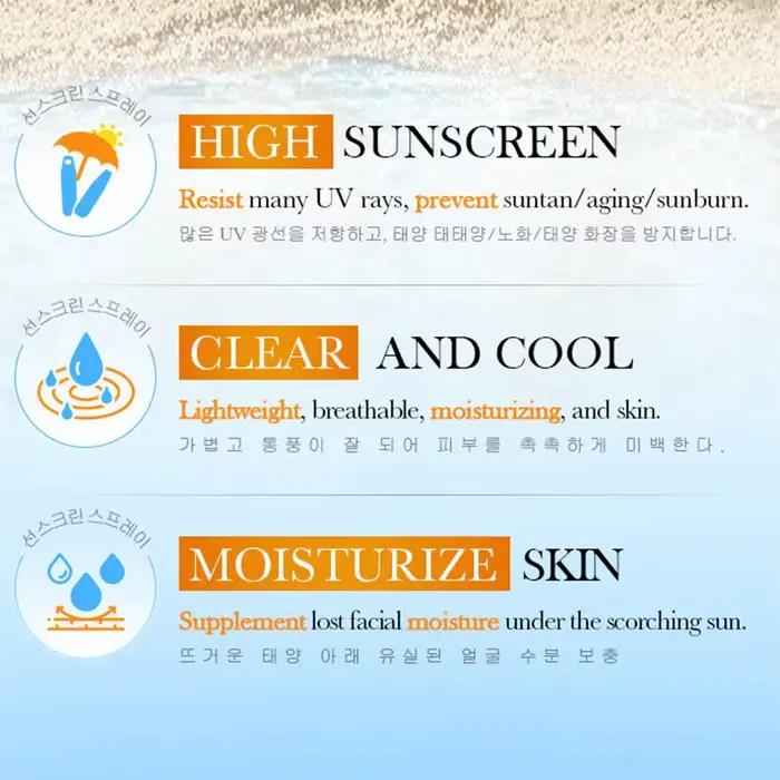 Spray solaire SADOER SPF50+ 90ml