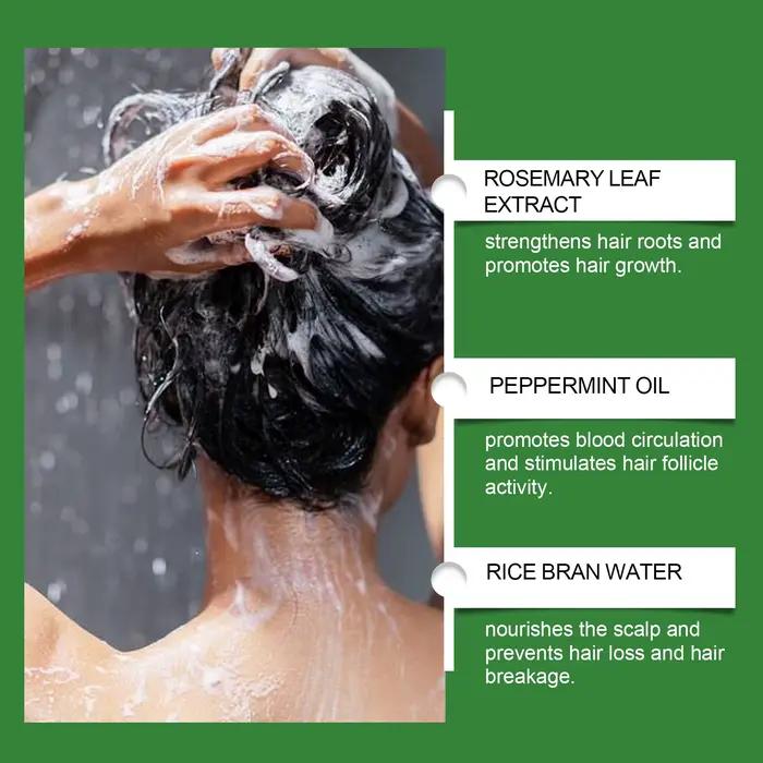 Spray capillaire à l'eau de riz et au romarin avec extrait
