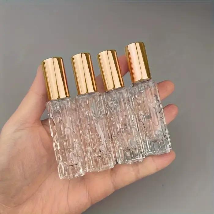 Mini bouteilles de pulvérisation de parfum de 10ml, 4 pièces, liquide de voyage Portable, contenant