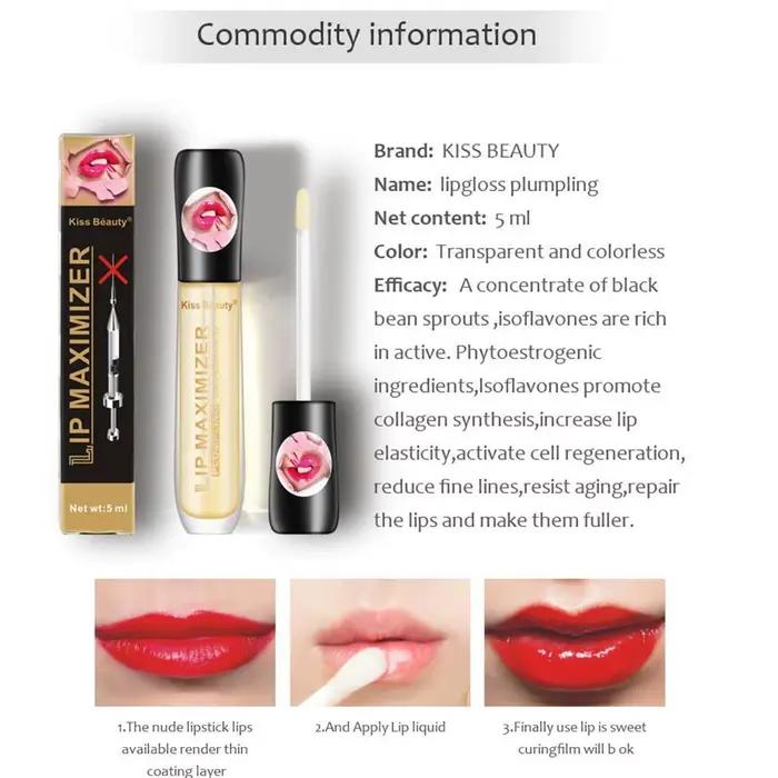 Gloss à lèvres repulpant liquide