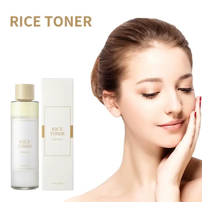 Toner pour le visage à l'eau de riz