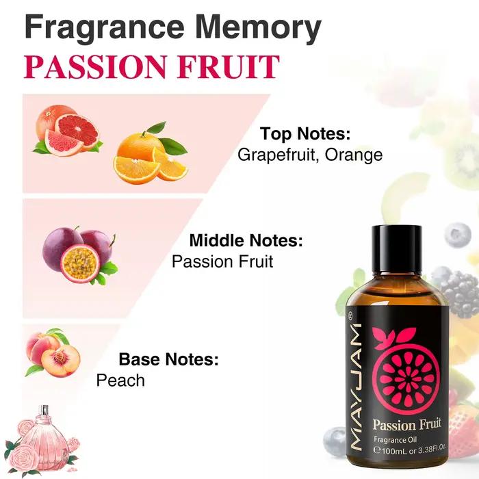MAYJAM 10ml 100ml huile de parfum de fruits raisin fraise pastèque cerise noix de coco mangue pomme Lime banane goyave