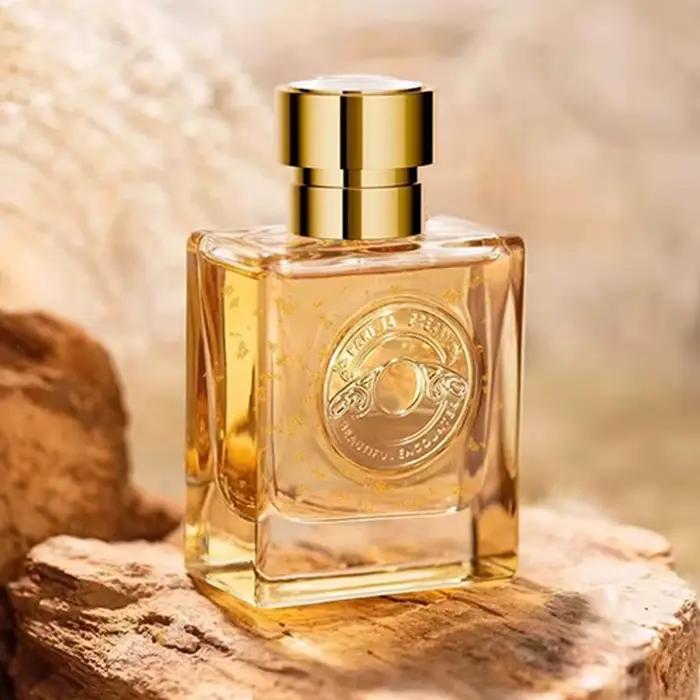 Marque française élégant dame parfum luxe Rose jasmin