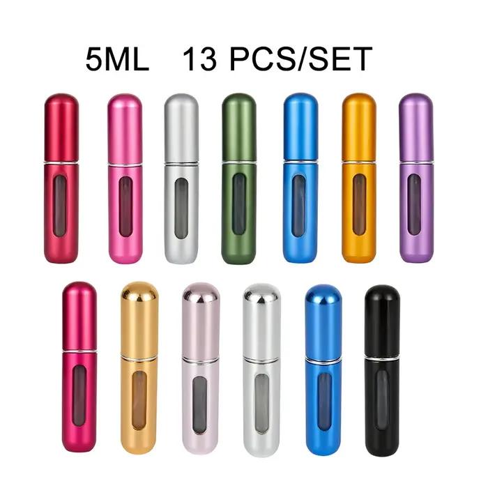 Ensemble de bouteilles de parfum rechargeables de 8Ml