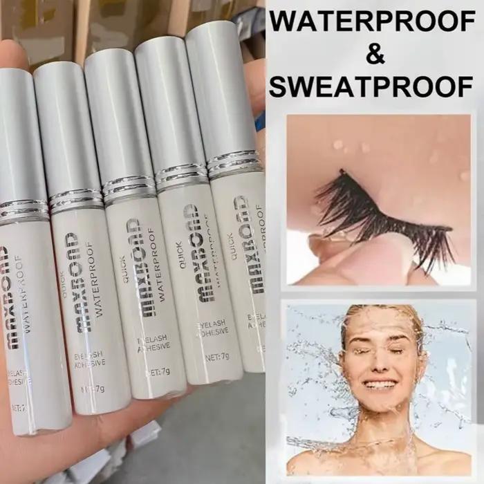 Colle à cils en gel imperméable HotPress pour tenue durable et confort non irritant pour tous les types de peau occasions spéciales et maquillage quotidien