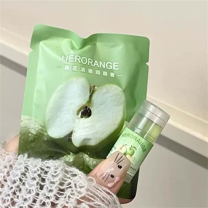 Baume à lèvres Transparent aux fruits de coco, soin hydratant, estompe les ridules, gelée, brillant à lèvres, Anti-séchage, maquillage