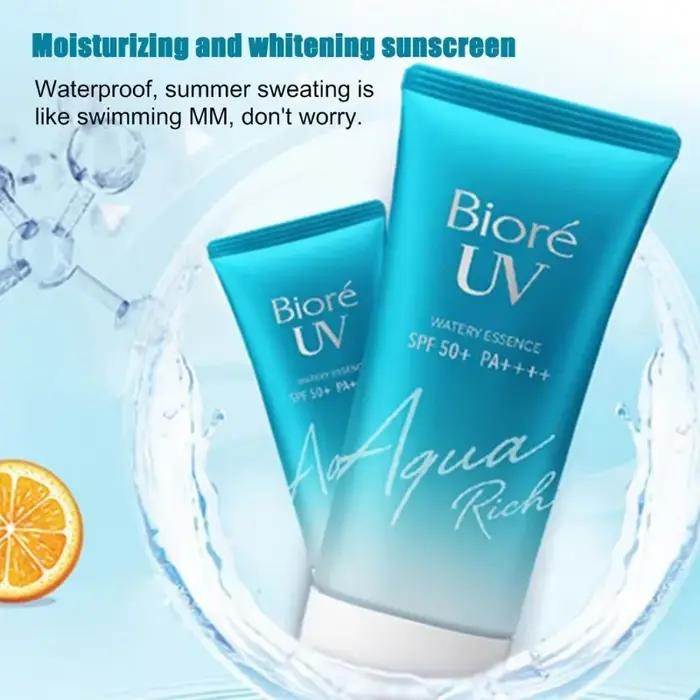 Crème Solaire Spf50 en Gel Imperméable de 90 ou 50ml