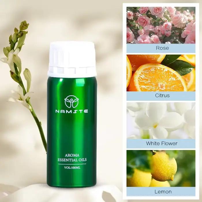 Namste 100ML Santal 33 Huile Essentielle pour Diffuseur d'Arômes, Liquide de Recharge, Parfum de Haute Qualité, Désodorisant d'Ambiance, Parfum d'Intérieur