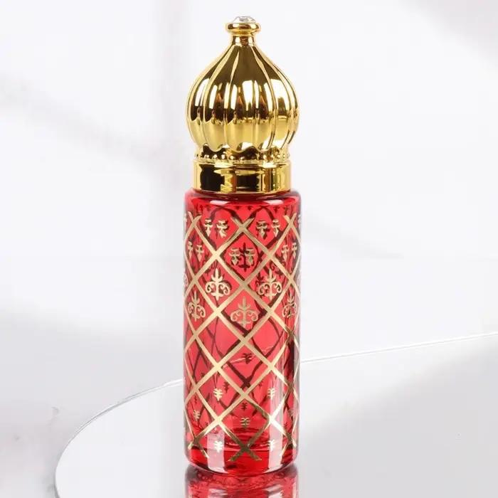 Nouvelle bouteille de parfum vide de 8 ml, emballage coloré, flacon à bille portable en verre, mini