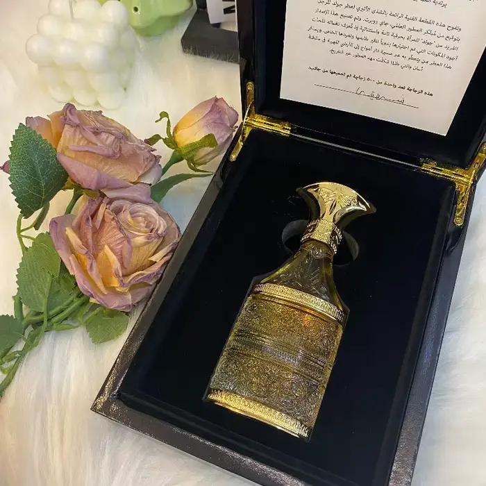 Parfum de luxe Amouage Cristal & Gold 50ml, fragrance Chypre, longue tenue, élégant, unisexe, parfum exquis, série Cristal Gold