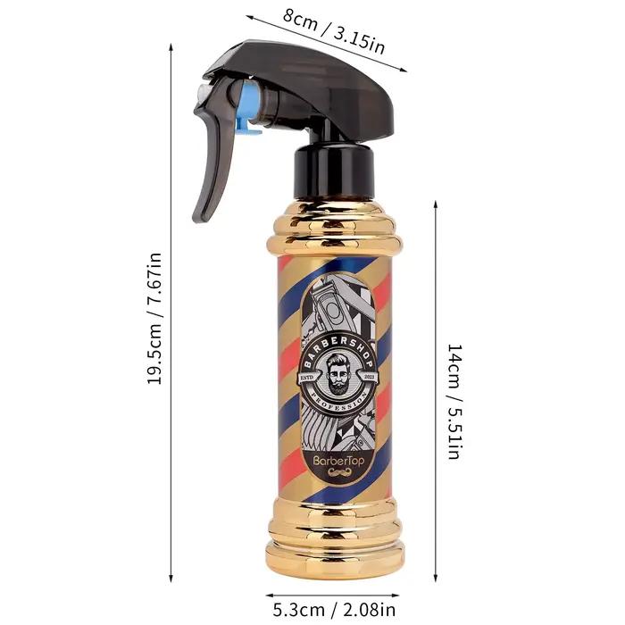 Rétro Vaporisateur De Coiffure Bouteilles Rechargeables Brume Continue Arrosage Peut Salon Portable Barber Pulvérisateur D'eau