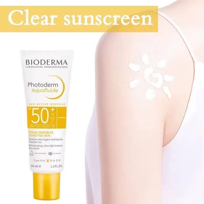 Lotion solaire rafraîchissante et correctrice