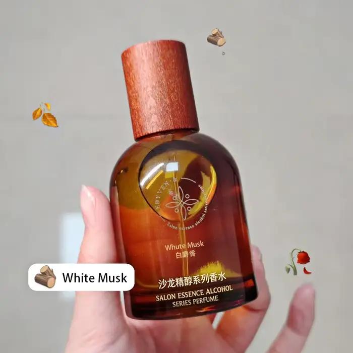 Eau de Parfum Santal pour Femme, Parfum Oriental Frais, Floral Fruité, Vanille Douce, Longue Tenue,