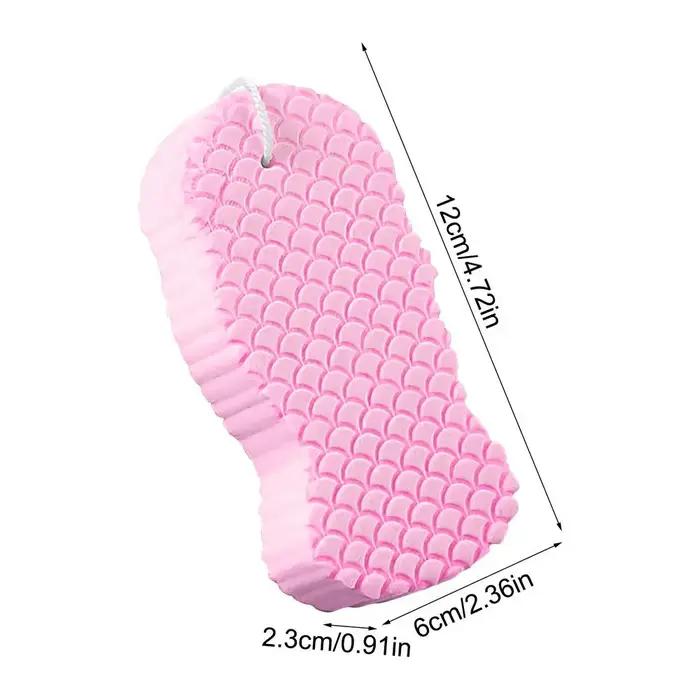 Éponge de bain exfoliante, gant de toilette pour le corps, épurateur de peau, relaxation, soins de la peau, outil de gommage de douche