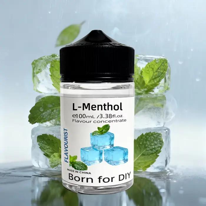 Aromatiste Dl-menthol arôme concentré eau solubilité E meilleur saveur glace naturelle aromatisée à la menthe