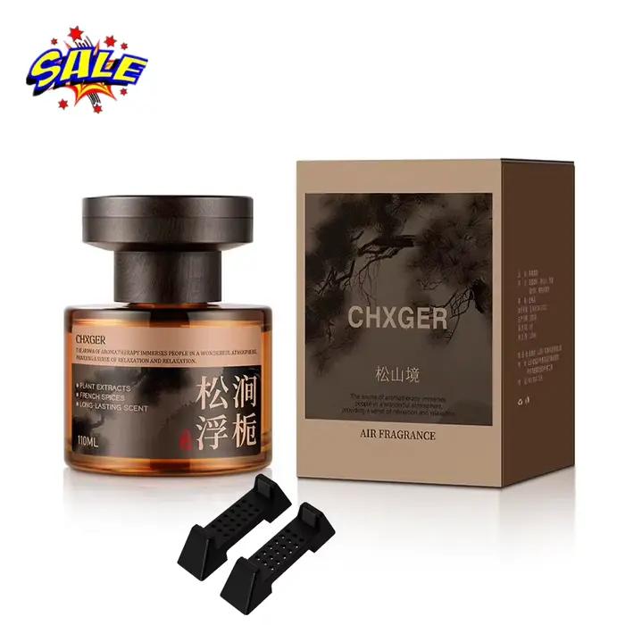 Diffuseur d'huiles essentielles pour voiture en bois de haute qualité, parfum longue durée, décoration vintage haut de gamme