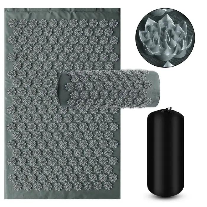 Pranamat Eco Lotus Spike Mat - Coussin de massage d'acupuncture Applicateur de Kuznetsov Sensi Yoga Outil