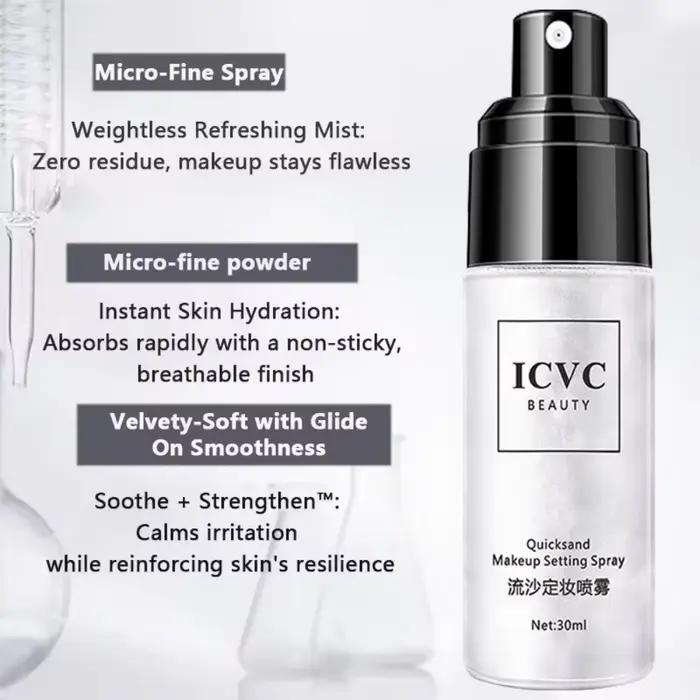 Spray fixateur de maquillage 30ml, imperméable, résistant à la sueur, longue durée, contrôle de l'huile, hydratant, réglage de la fixation du maquillage, Spray cosmétiques, nouveau