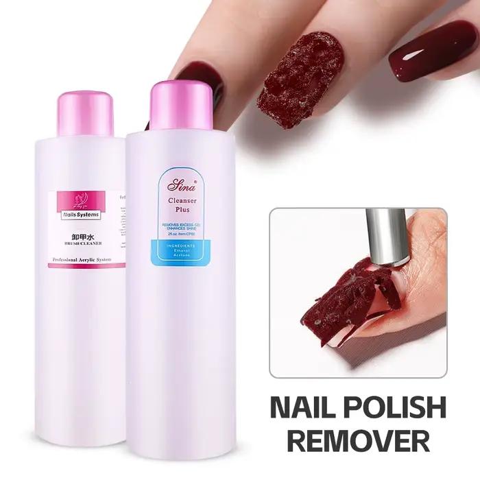 Dissolvant de vernis à ongles liquide professionnel, dissolvant rapide pour les ongles, outil Permanent, liquide nettoyant pour vernis à ongles, 1000ml