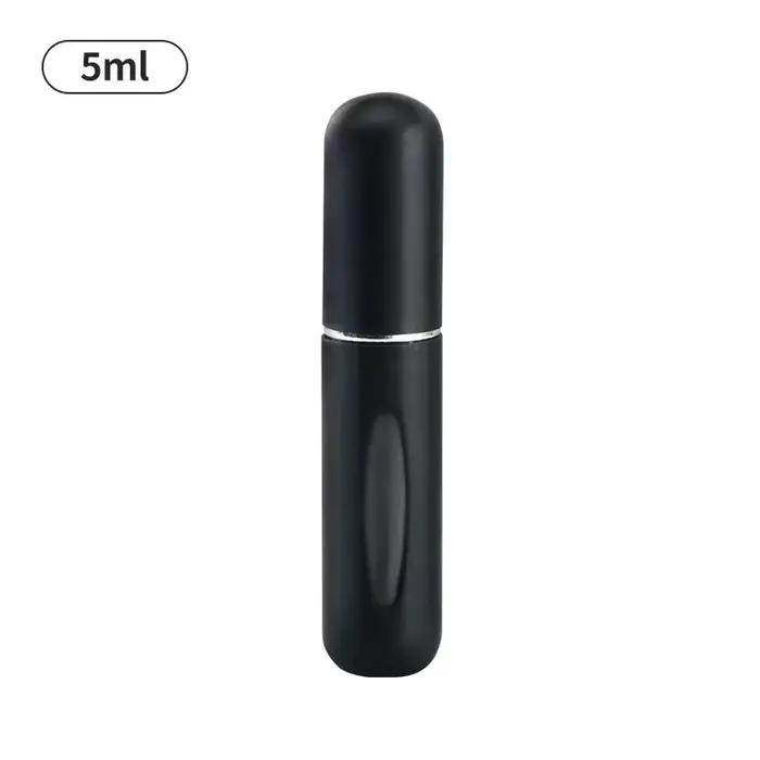Atomiseur de parfum rechargeable en spray, bomba de parfum en aluminium, mini garrafa para voyages,