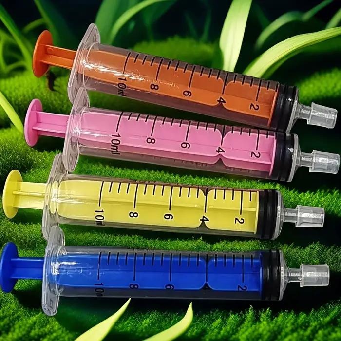 Seringue à pointe de parfum colorée