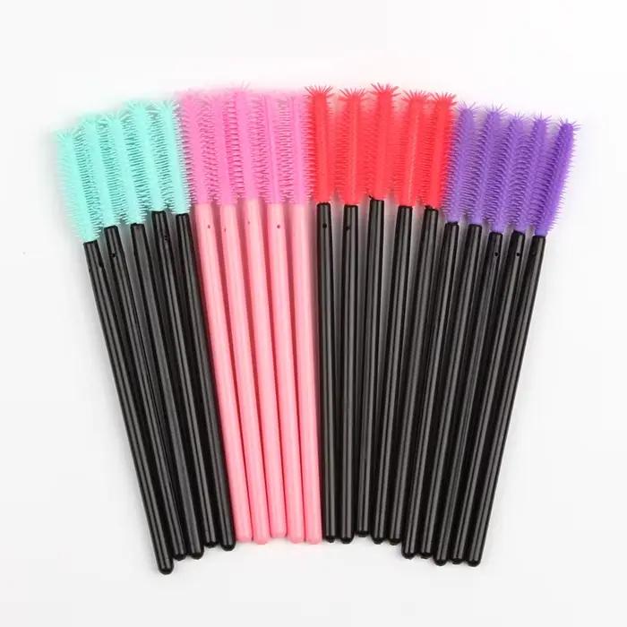 Nouveau 5/25/50 pièces en gros cristal cils brosse applicateur