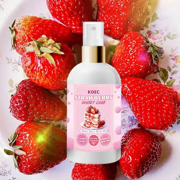 100ml Original fraise odeur corps brume marque