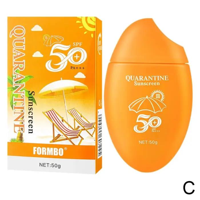 Crème solaire hydratante et protectrice pour peaux sensibles