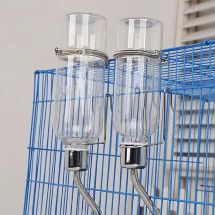 Bouteilles d'eau de 350ML pour lapin furet petit oiseau cochons d'inde Rats Hamster Cage suspendu mangeoire liquide pour petits animaux chiot