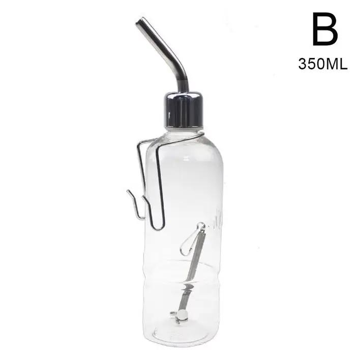 Bouteilles d'eau de 350ML pour lapin furet petit oiseau cochons d'inde Rats Hamster Cage suspendu ma