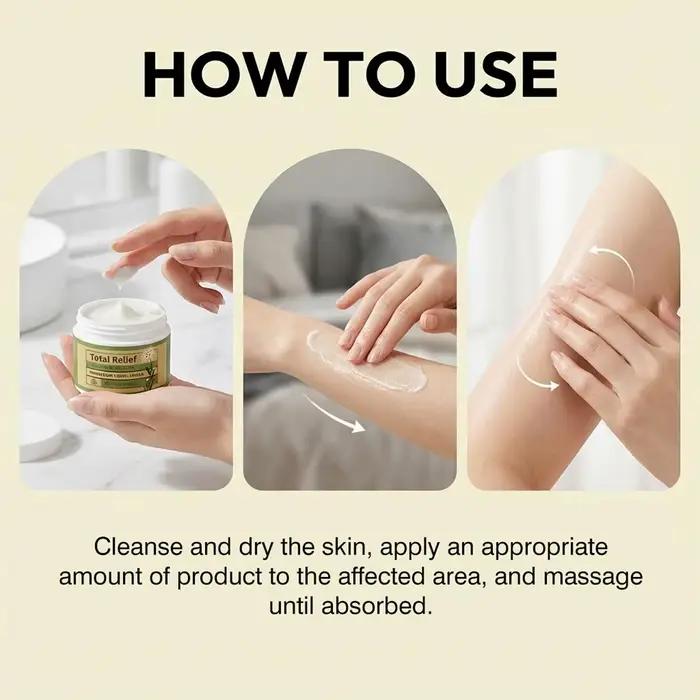 Crème de massage au magnésium 50g, hydratant doux pour le corps avec MSM et arnica pour une application confortable, une peau douce et un soin quotidien