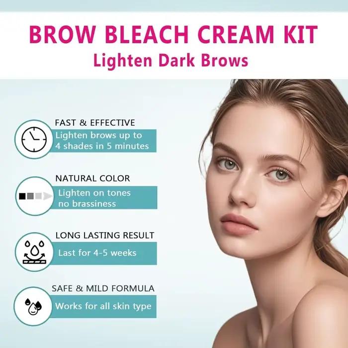 Kit de décoloration des sourcils
