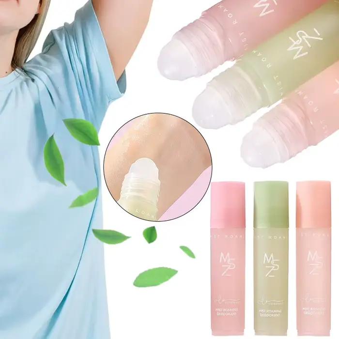 Lotion anti-transpirante de parfum à bille Portable, plusieurs fleurs, parfum d'ambiance aromatique, parfum longue durée, déodorant pour la peau
