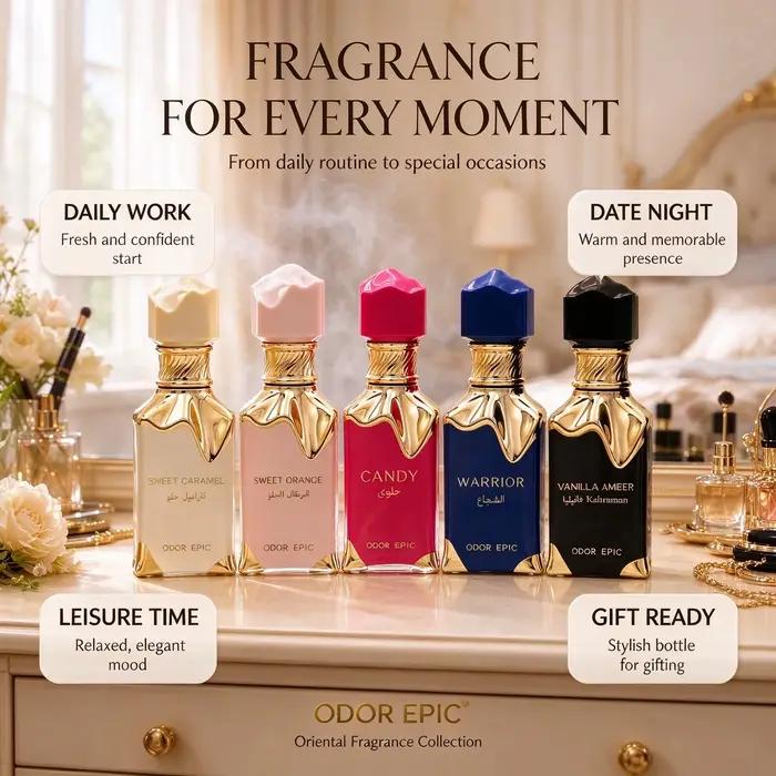 Le parfum le plus vendu pour hommes et femmes, parfum léger et longue tenue, senteur de muffin crémeux, 30 ml.