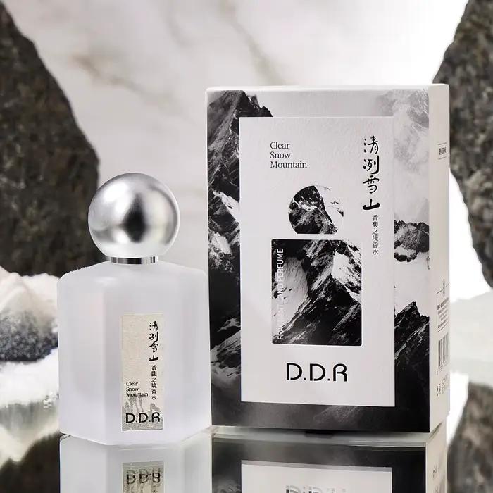 Eau de Parfum Clear Snow Mountain, senteur fraîche de citron, musc, bois de santal, parfum boisé, lo