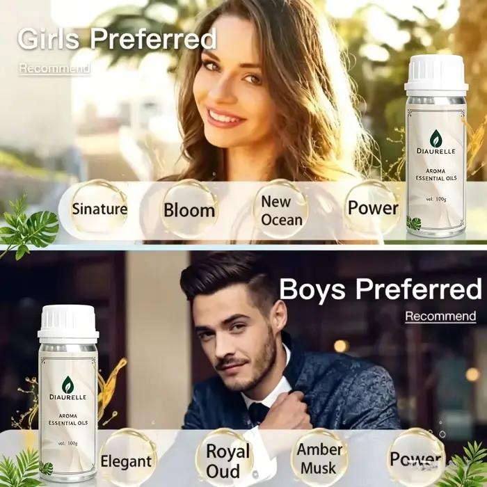 Huile Essentielle de Lavande Star Perfume 100ML pour Diffuseur, Désodorisant d'Ambiance Naturel, Huile Parfumée pour Chambre d'Hôtel, Purificateur d'Air