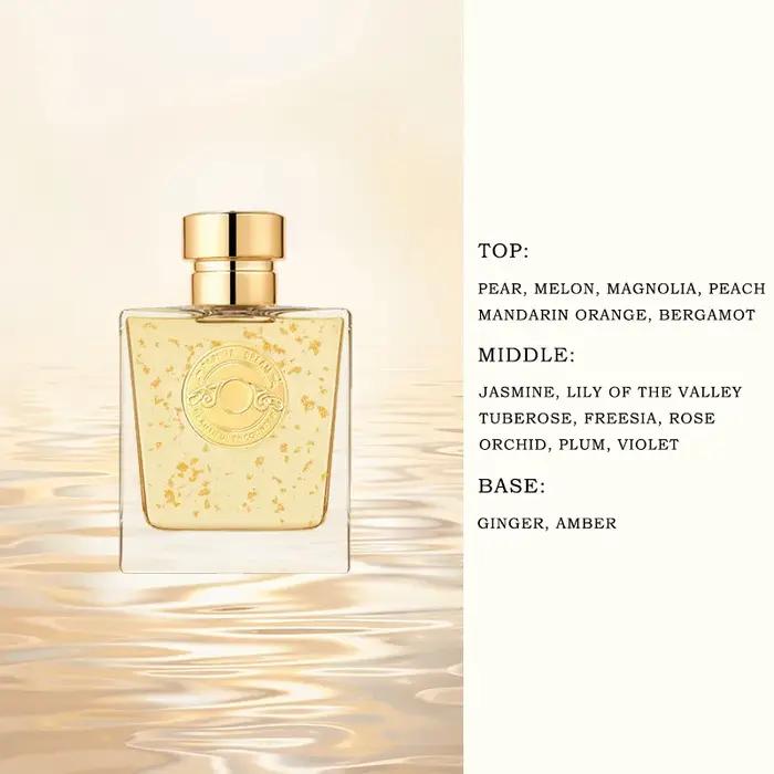 Marque française élégant dame parfum luxe Rose jasmin