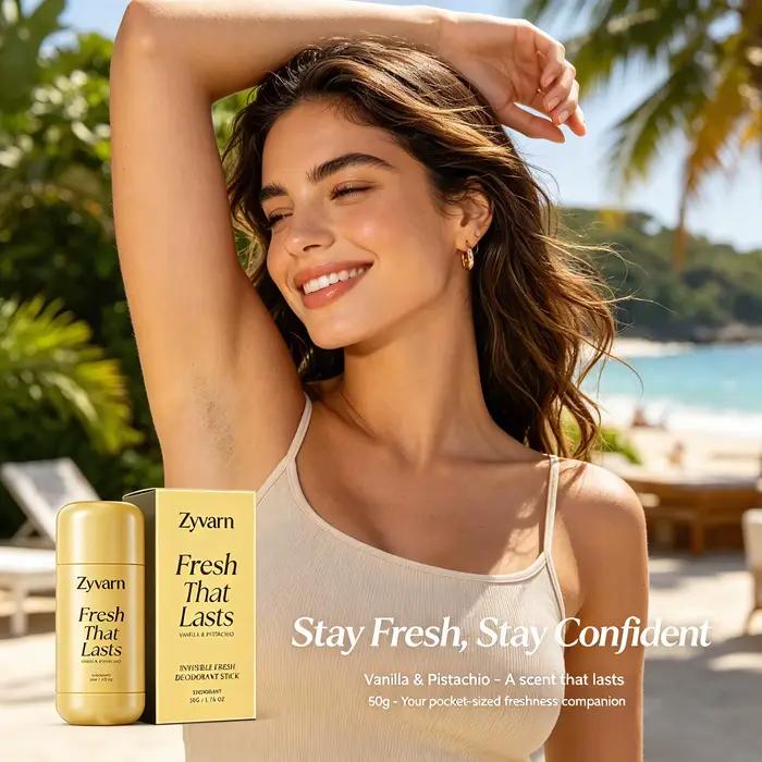 Stick parfumé invisible Vanille & Pistache