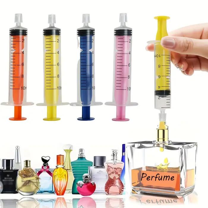 Seringue à pointe de parfum colorée