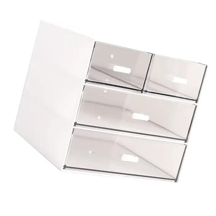Boîte de rangement de maquillage avec tiroir
