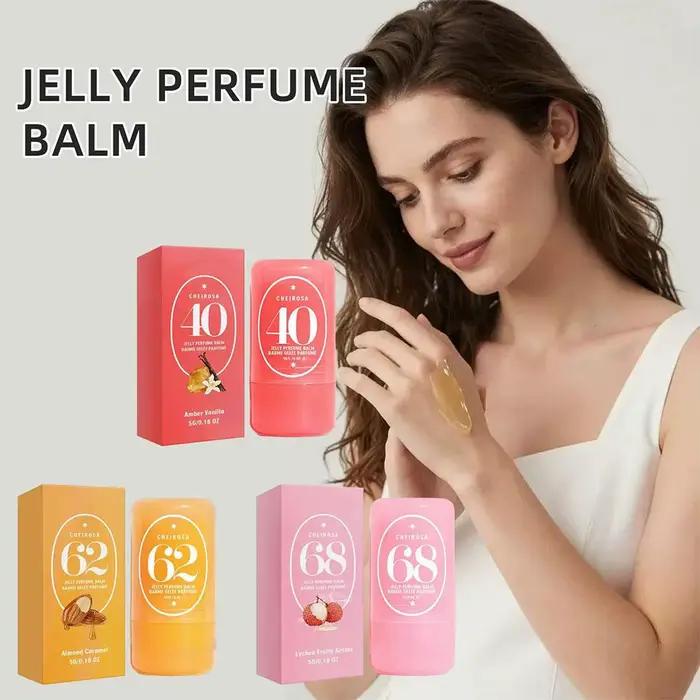 Coffret de 1/3 baumes parfumés solides aux arômes fruités, parfum corporel romantique longue durée pour hommes et femmes, déodorant solide portable