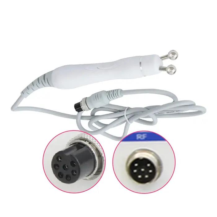 Accessoires de Machine de beauté du visage à l'hydrogène et à l'oxygène, épurateur de peau ultrasonique, nettoyeur de pores, Lifting du visage, remplacement de la sonde propre