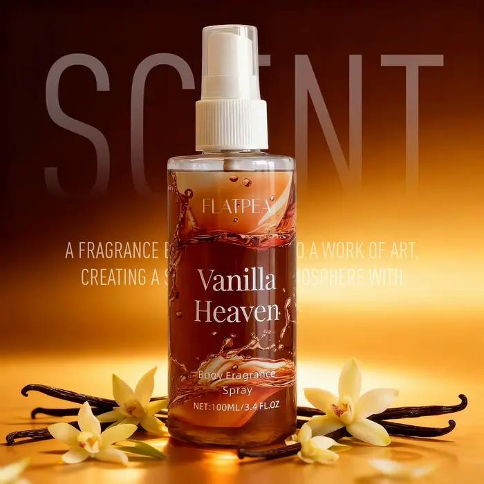 Spray de parfum alimentaire Portable au caramel et vanille, 100ml, désodorisant, cadeau recommandé, noël, 1 pièce